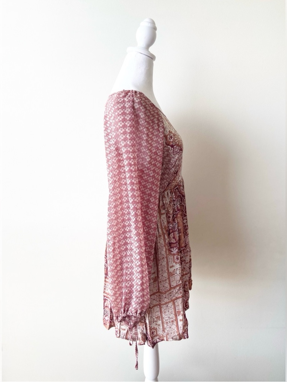Free People Pink Dress Size 8 (M) - Picture 2 of 7